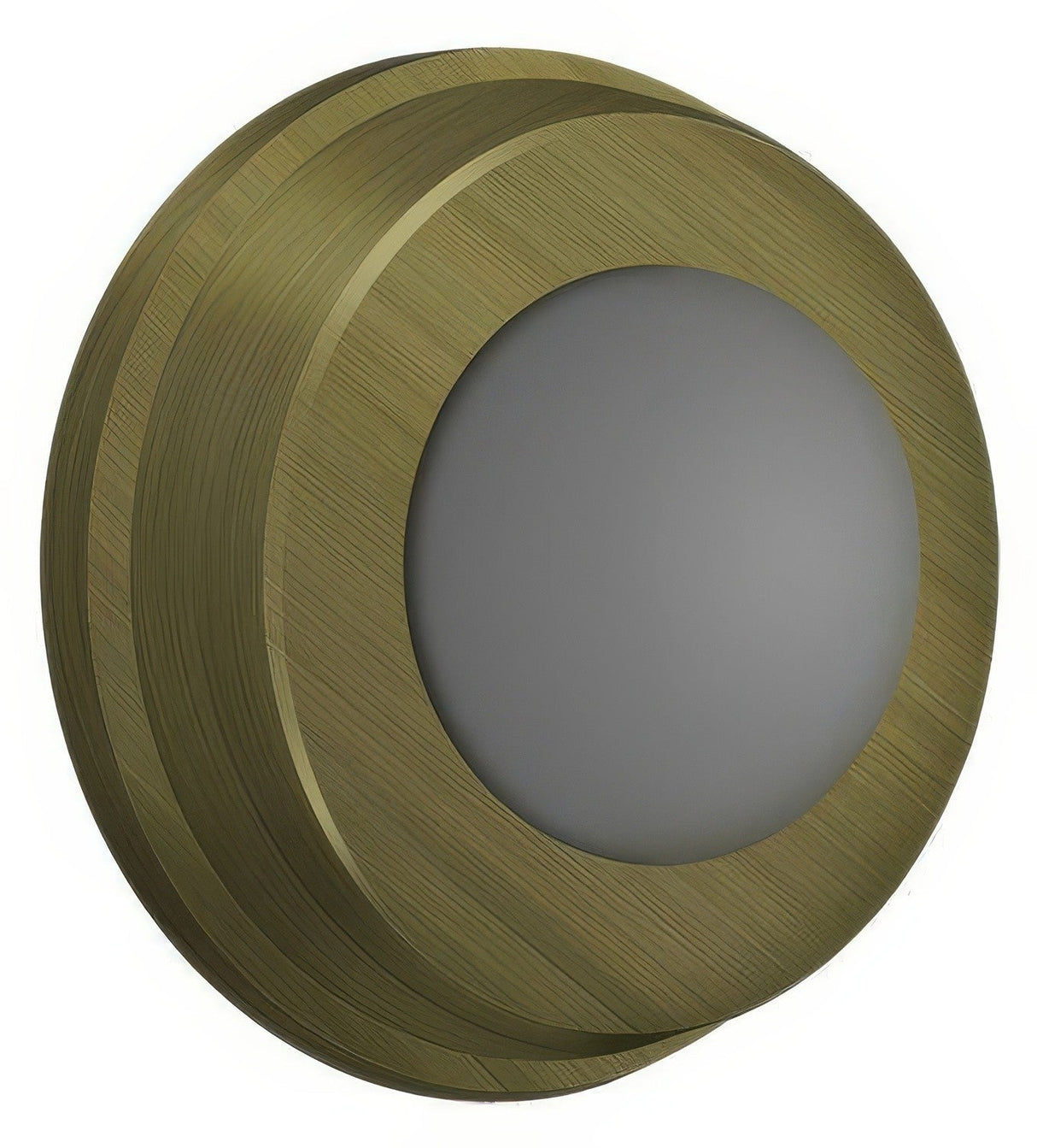 Deltana WB100U5 antique brass wall mount door stop