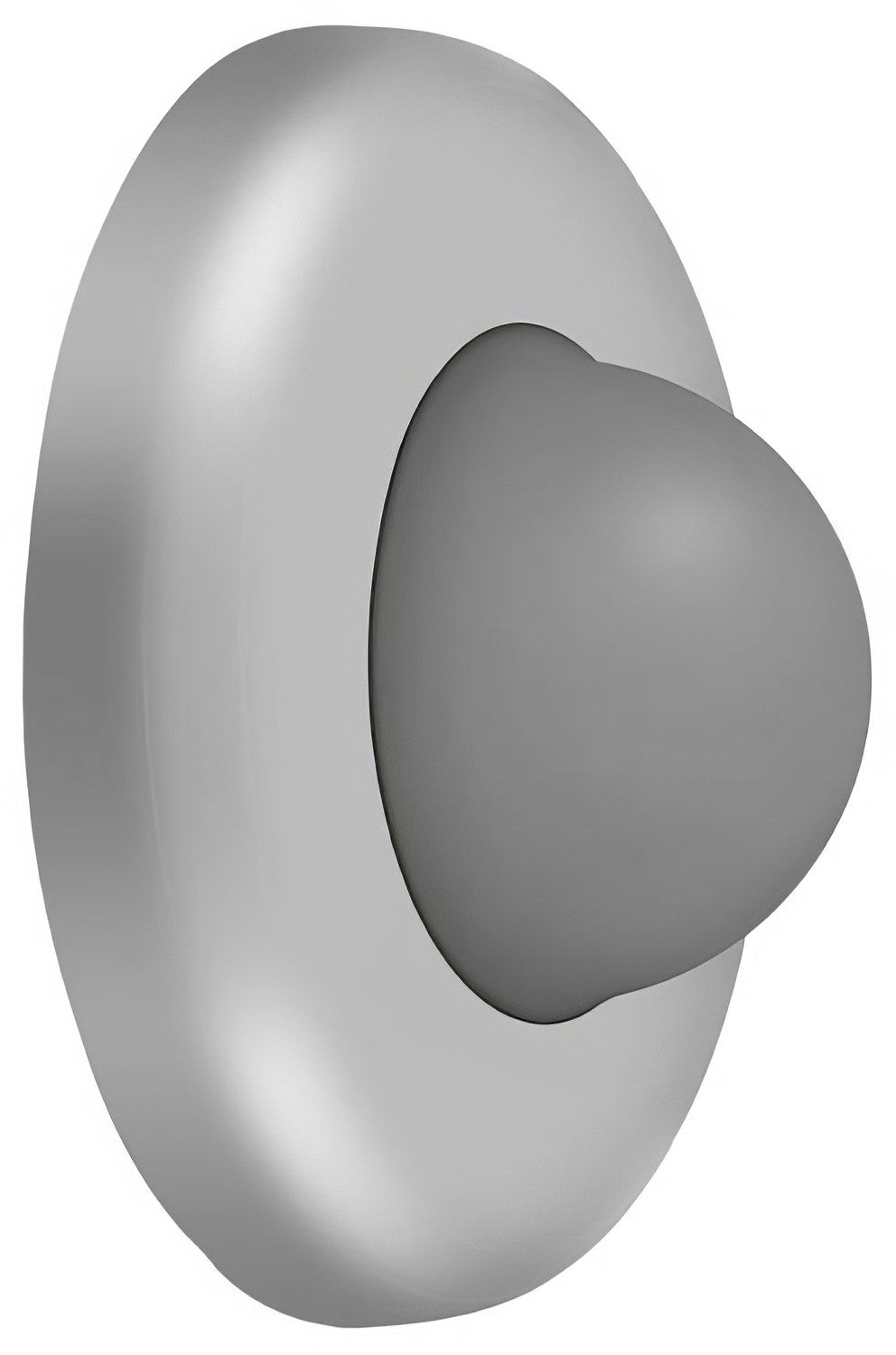 Deltana WBC250U32D satin stainless steel wall mount door stop