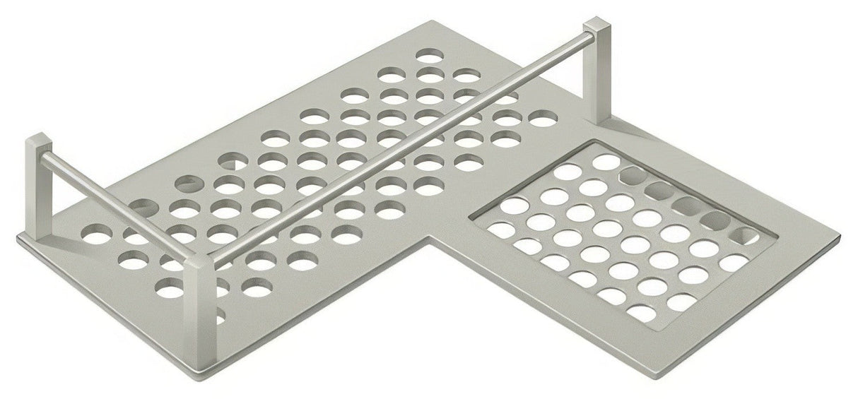 Deltana WBHDCR9U15 satin nickel shelf
