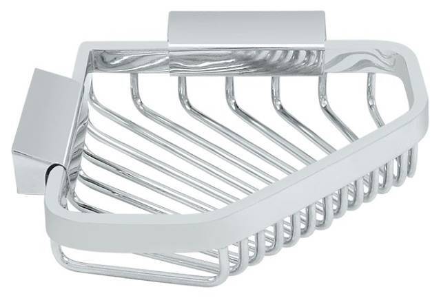 Deltana WBP542U26 WBP542 5" x 5" Wire Corner Shower Basket