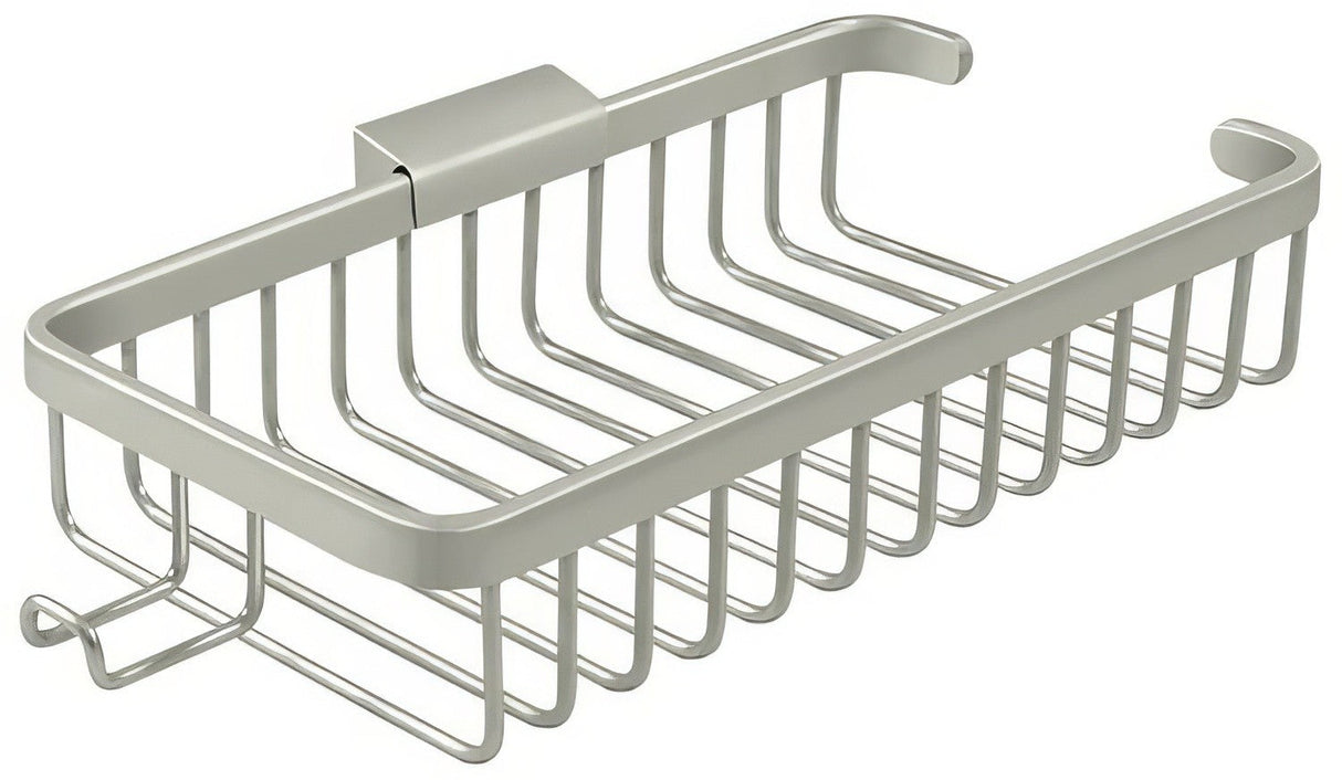 Deltana WBR1052HU15 satin nickel shower basket