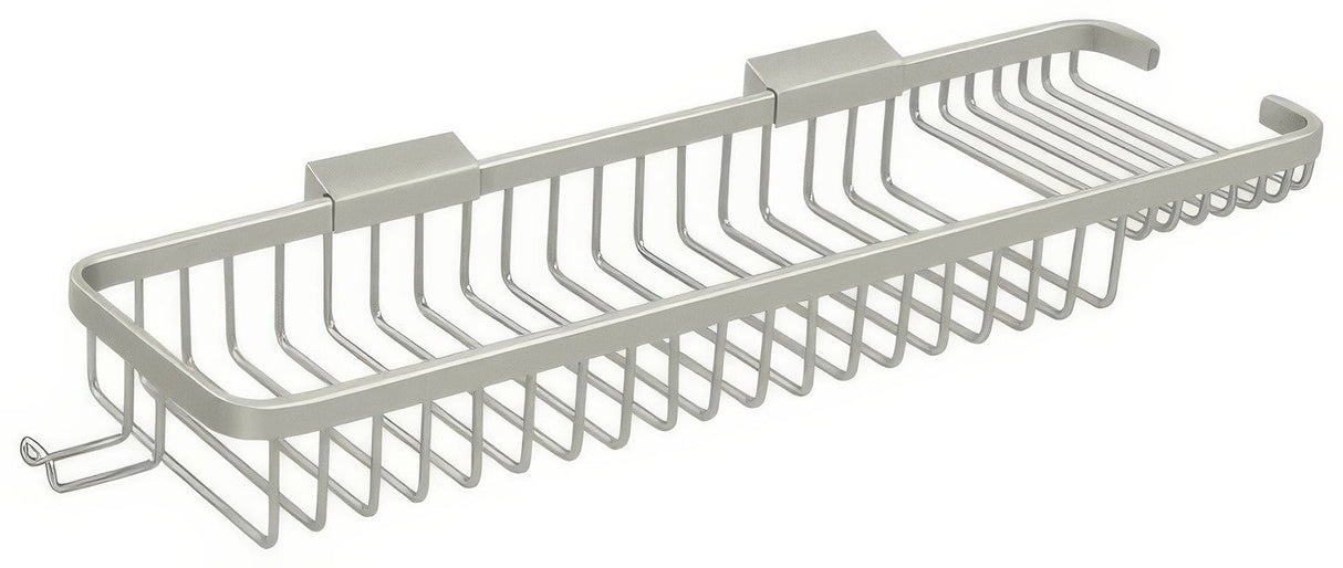 Deltana WBR1850HU15 satin nickel shower basket