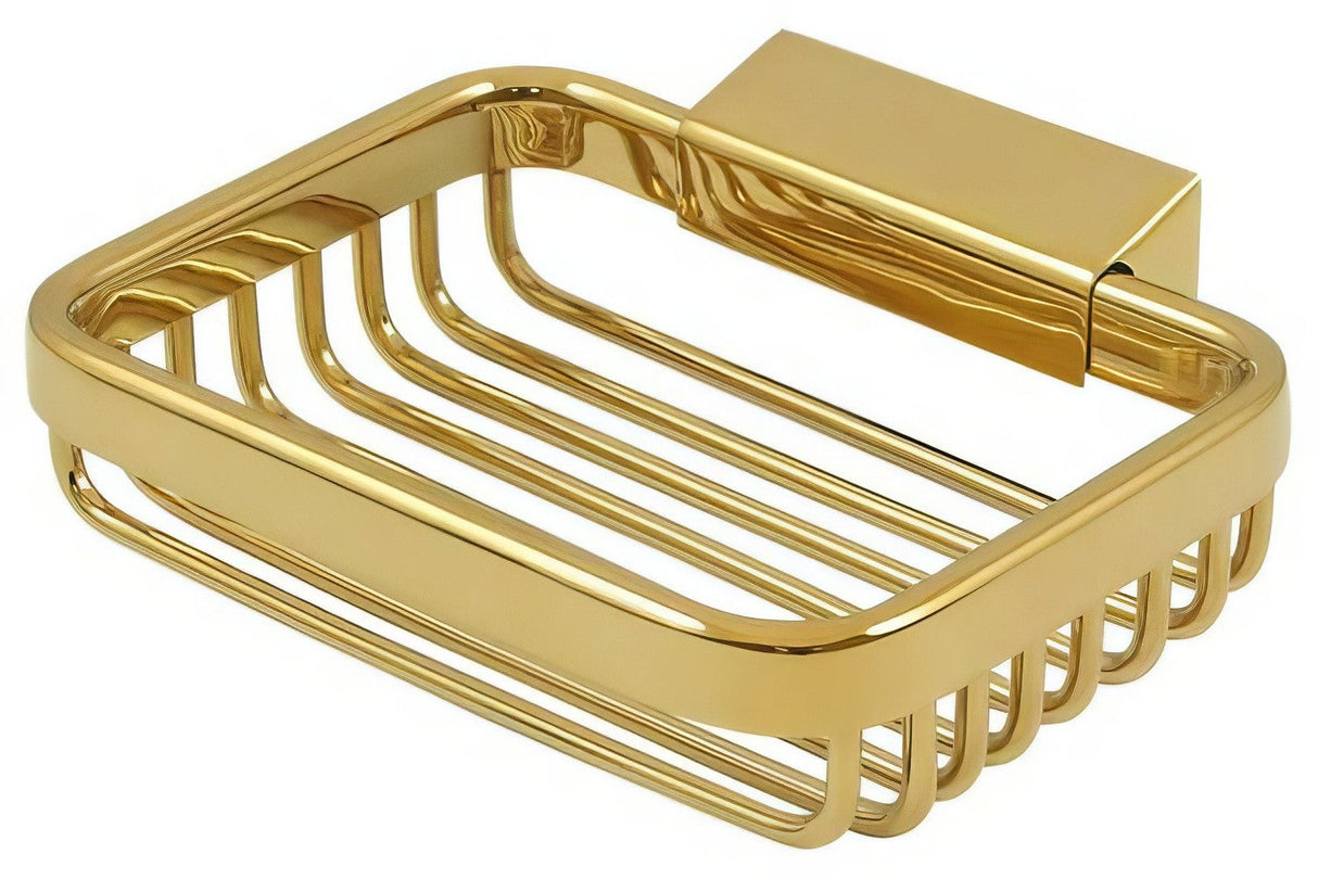 Deltana WBR4535CR003 lifetime polished brass soap dish