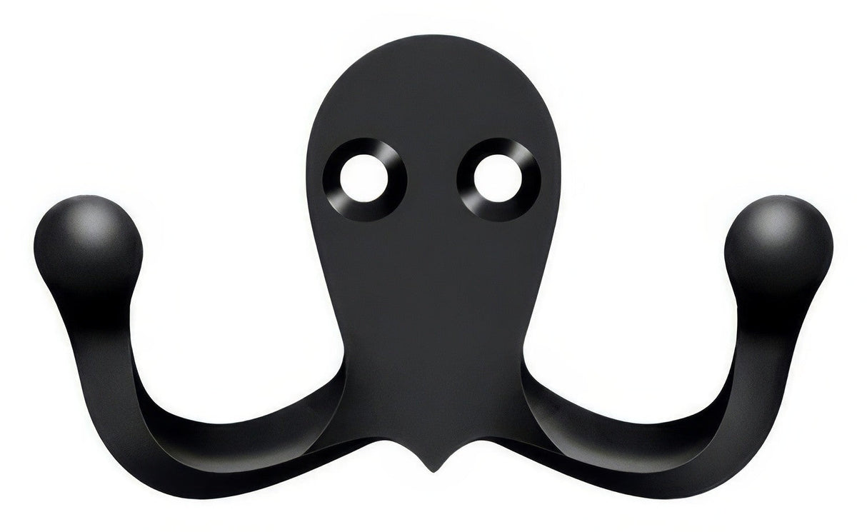 Deltana WDH15U19 flat black coat hook