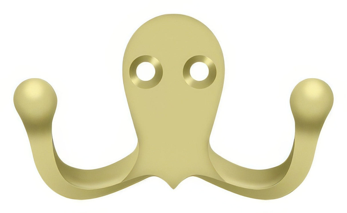 Deltana WDH15U3 bright brass coat hook