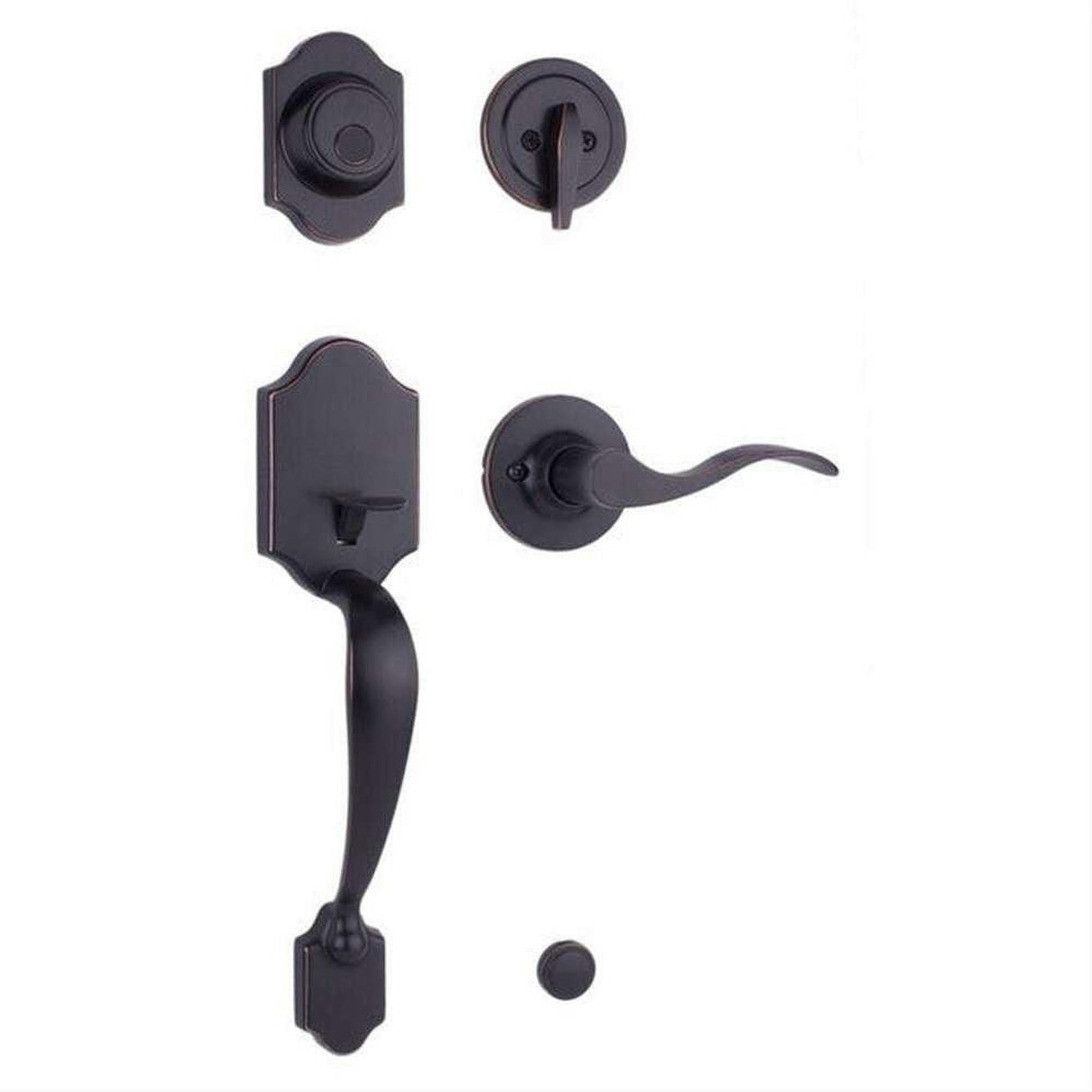 Weslock L2825-1X10020-X0020 Parkside Dummy Handleset with Left Hand New Haven Lever Oil Rubbed Bronze