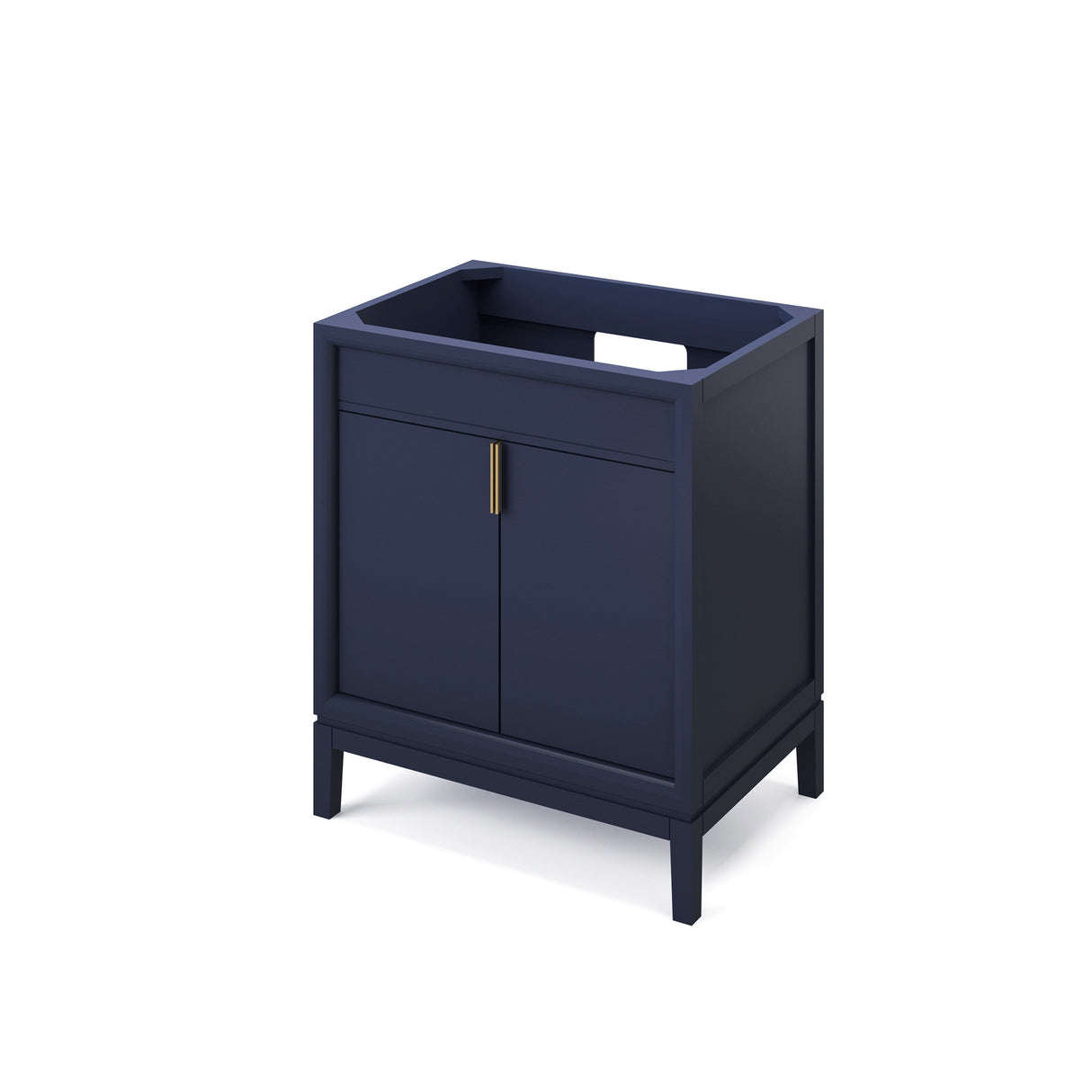Jeffrey Alexander Theodora 30" Hale Blue Single Sink Bathroom Vanity with Black Granite Top - 8 in. Widespread Faucet Top product image 2