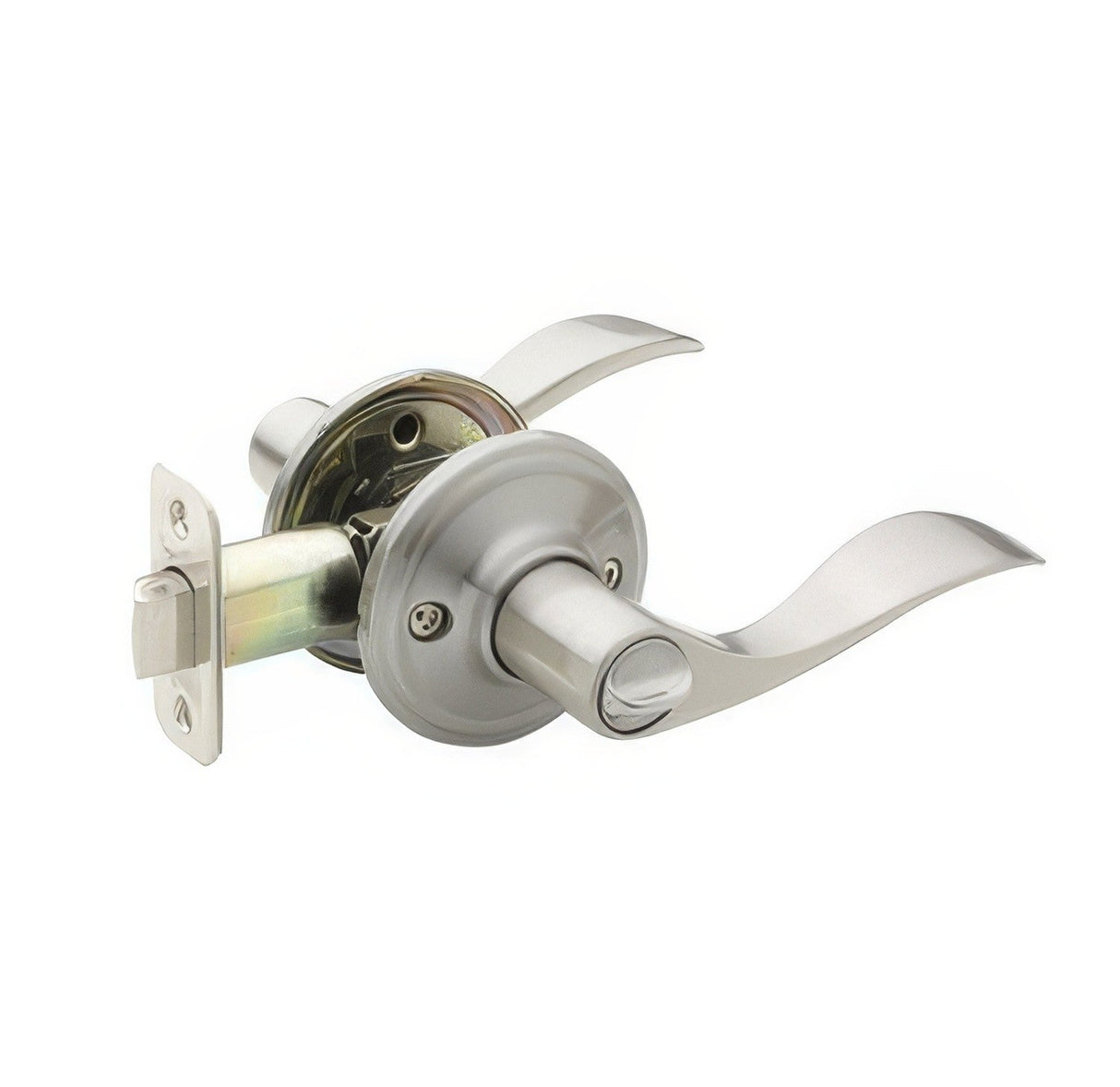 Copper Creek WL2230SS satin stainless privacy door lever