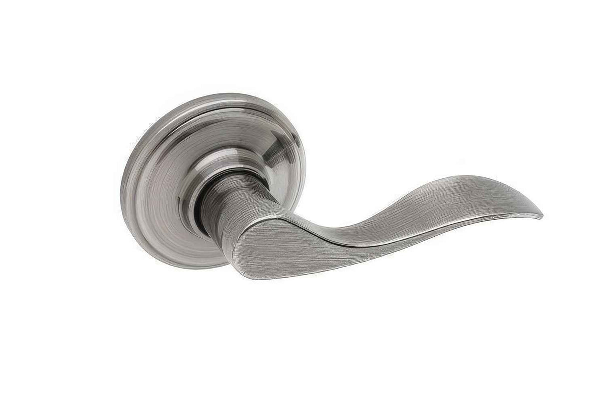 Copper Creek WL2290RHAN antique nickel single dummy door lever