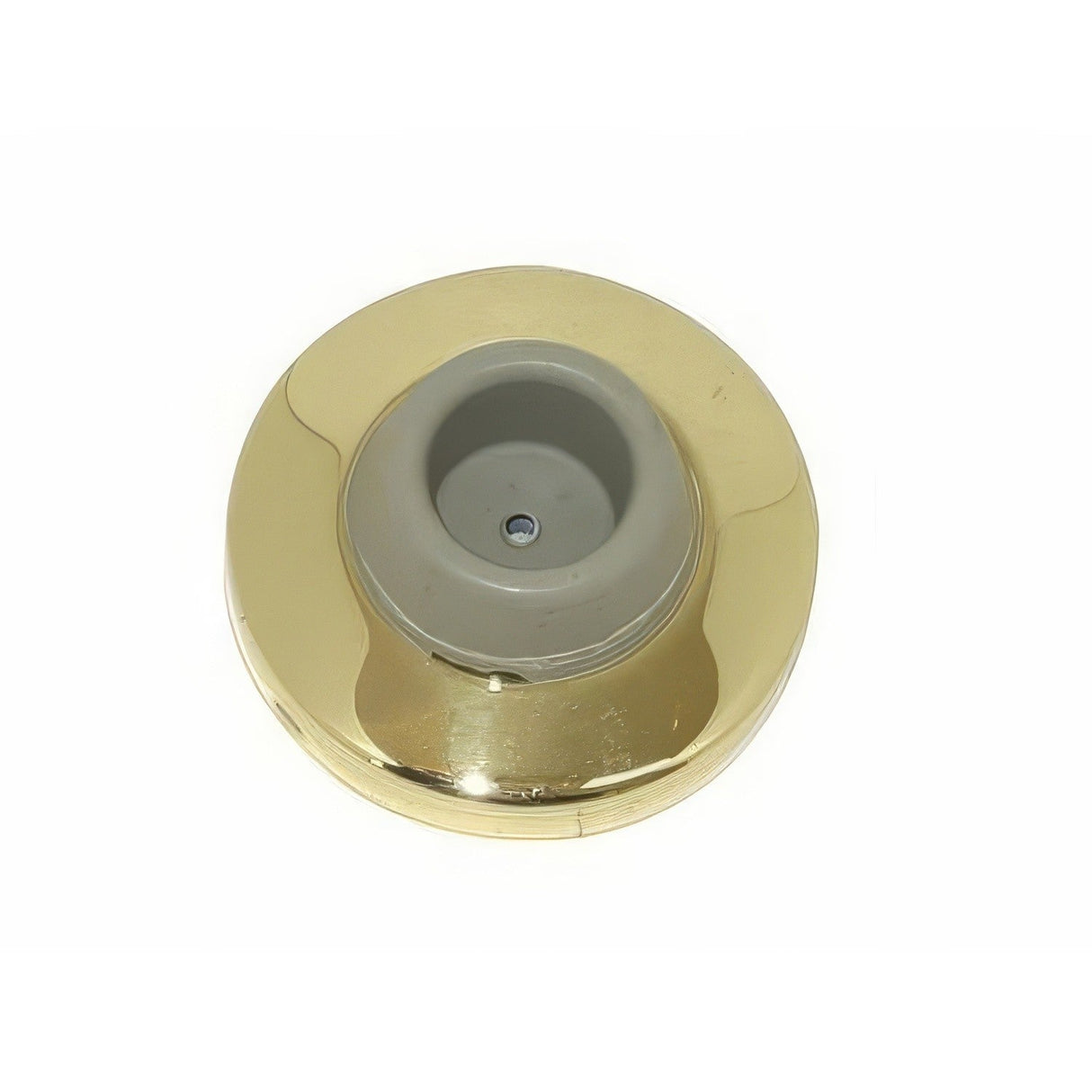 Ives WS406407CCV3 bright brass wall door stop