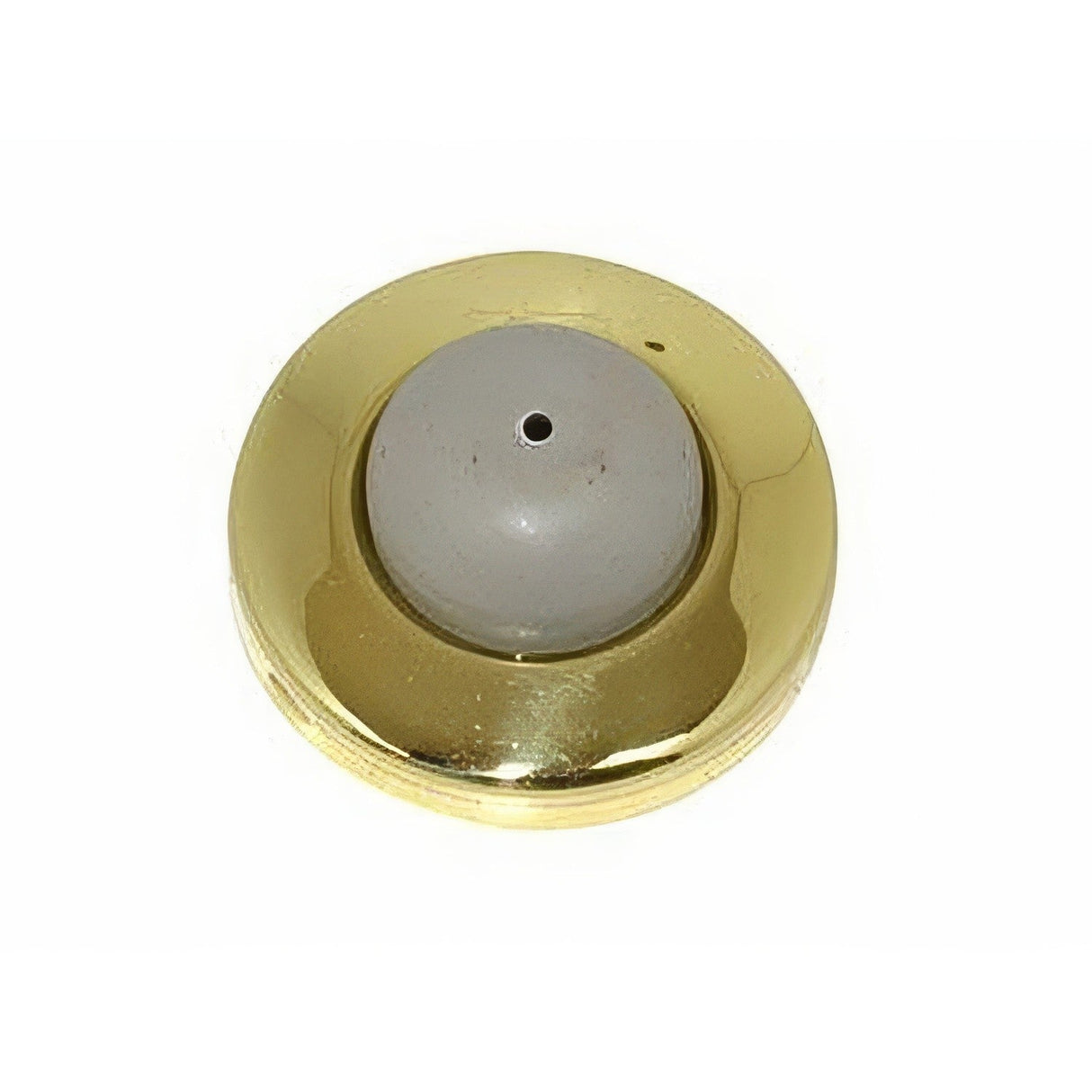 Ives WS406407CVX3 bright brass wall bumper