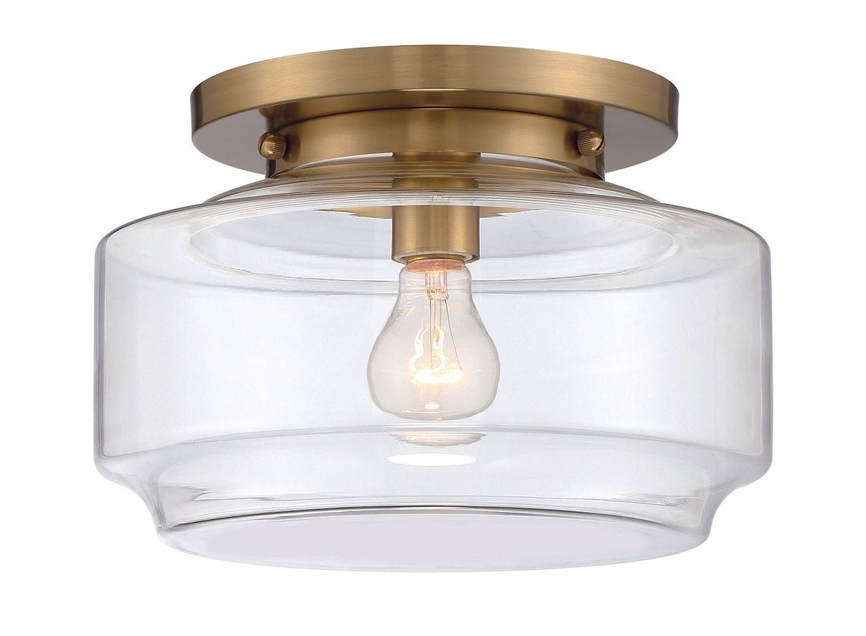 Craftmade X3112-SB Peri flushmount, additional view