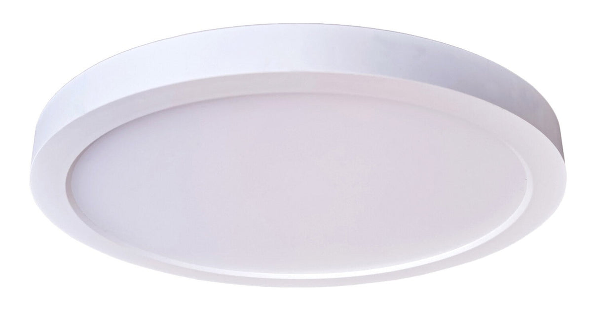 Craftmade X9206-W-LED 5.5" Slim Line LED Flushmount in White
