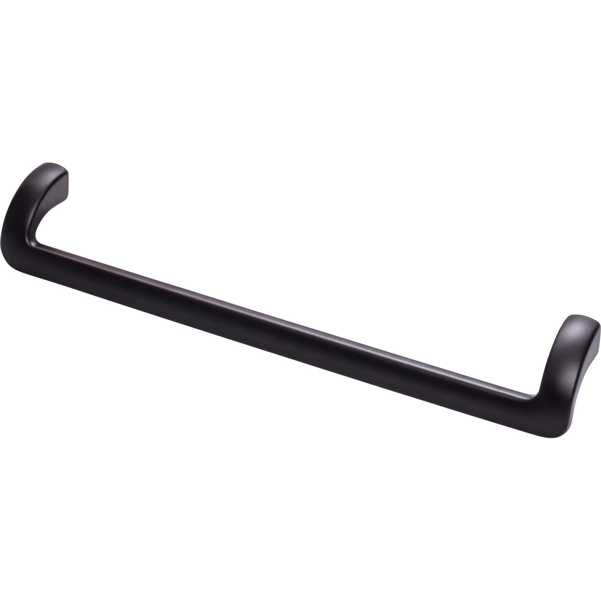 Top Knobs TK954BLK Kentfield 8 13/16" Center to Center Drop Handle Flat Black