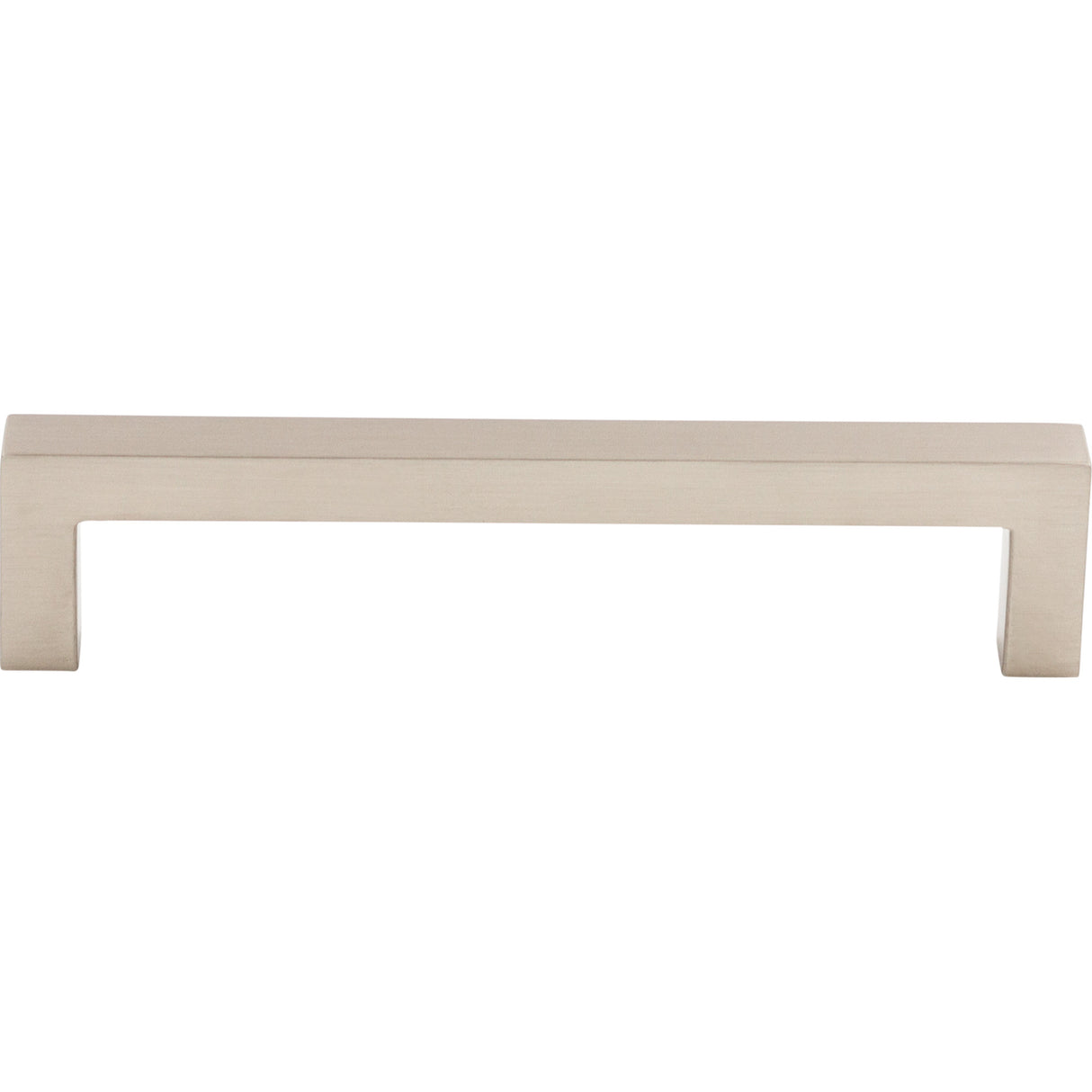 Top Knobs M1158 Square Bar 5 1/16" Center to Center Bar Pull Brushed Satin Nickel