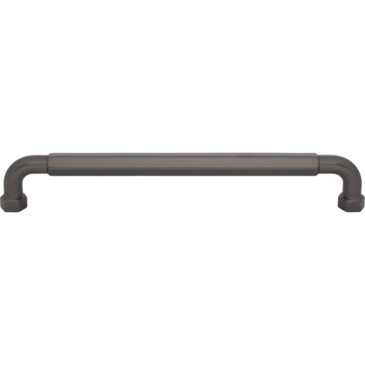 Top Knobs TK3207AG Dustin 12" Center to Center Appliance Pull Ash Gray