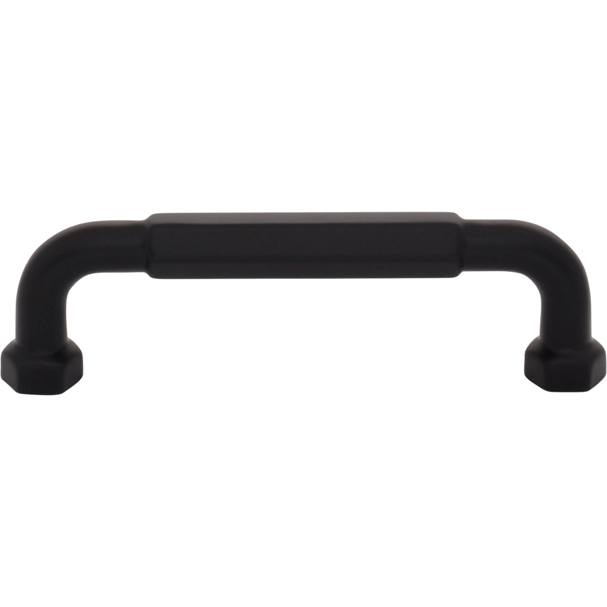 Top Knobs TK3201BLK Dustin 3 3/4" Center to Center Bar Pull Flat Black
