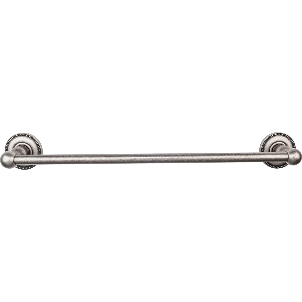 Top Knobs ED6APA TOP BATH (R) Edwardian Bath Single 20 1/2" Wall Mounted Towel Bar Antique Pewter