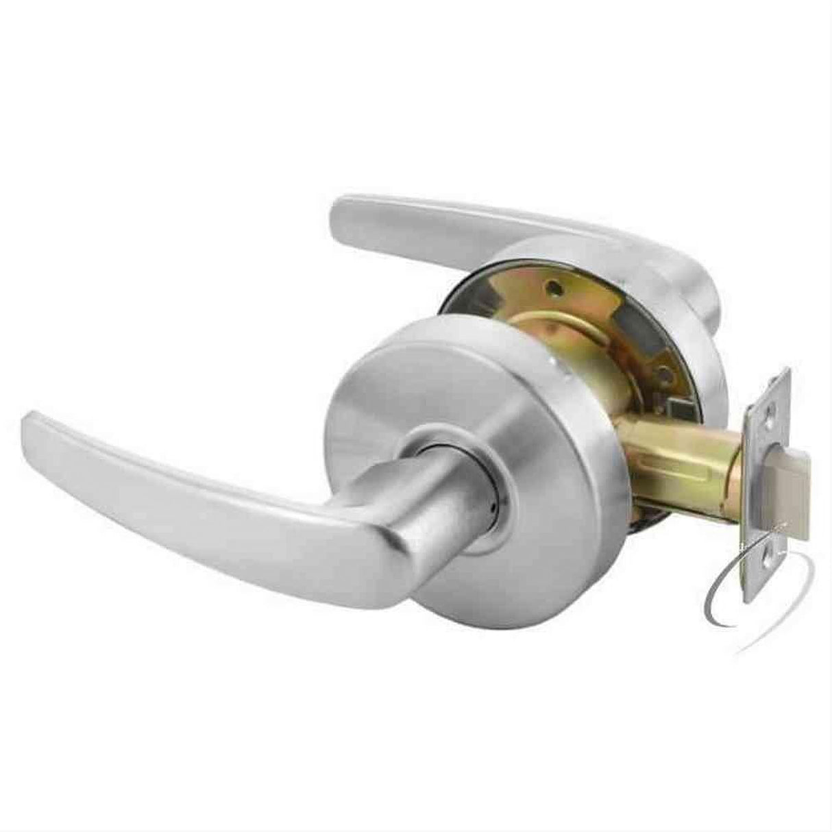 Yale MO4601LN626 Monroe Grade 2 Passage Door Lever Satin Chrome