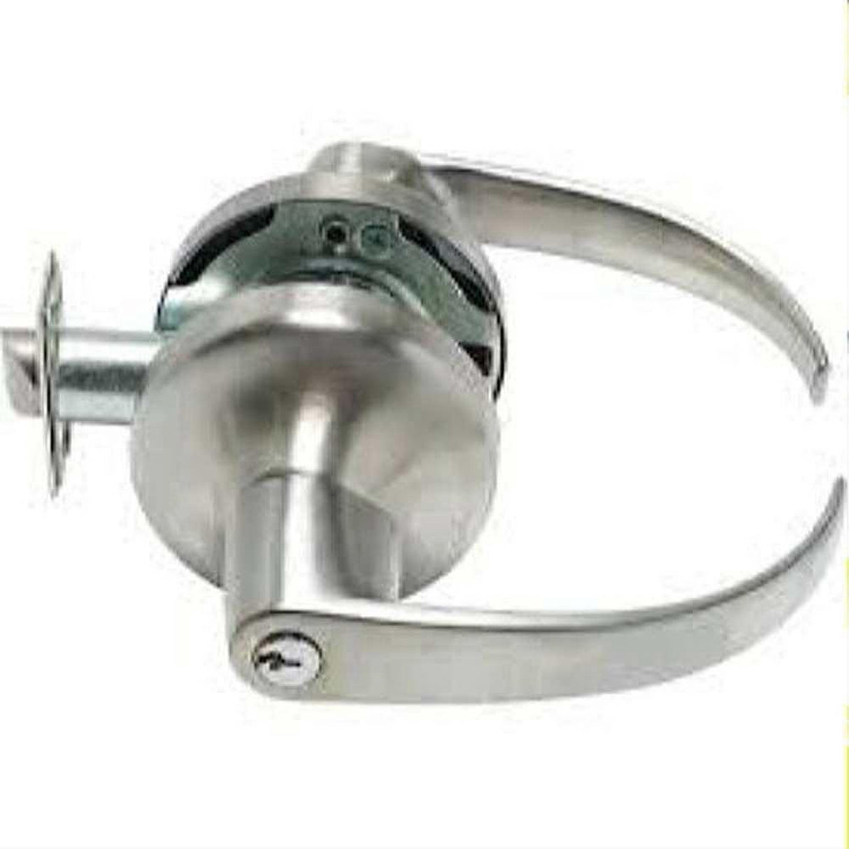 Yale PB4705LN626 Pacific Beach Grade 1 Storeroom Door Lever with Para Keyway Satin Chrome