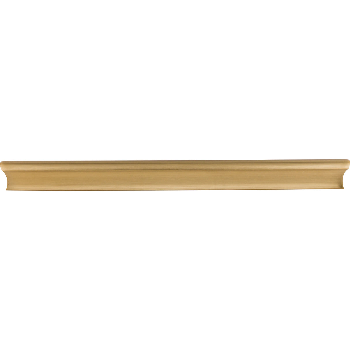 Top Knobs TK557HB Glacier 9 15/16" Center to Center Finger Pull Honey Bronze