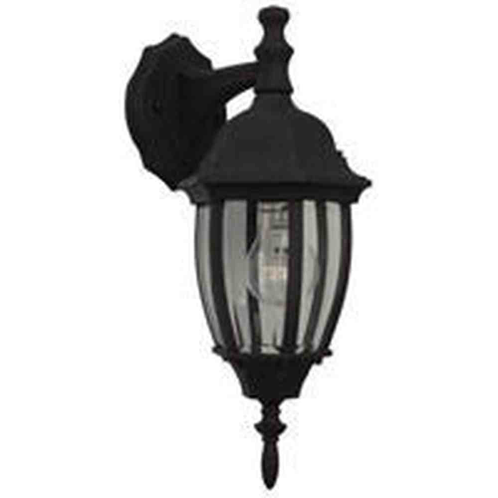 Craftmade Z264-TB textured black outdoor lantern
