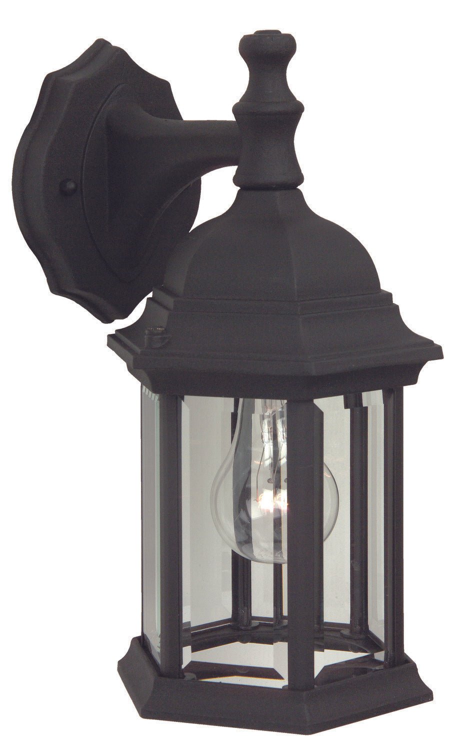 Craftmade Z294-TB textured black outdoor lantern