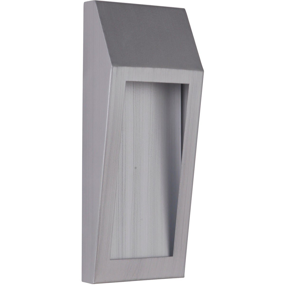 Craftmade Z9302-BAO-LED-LED Wedge 1 Light Small LED Outdoor Pocket Sconce Brushed Aluminum