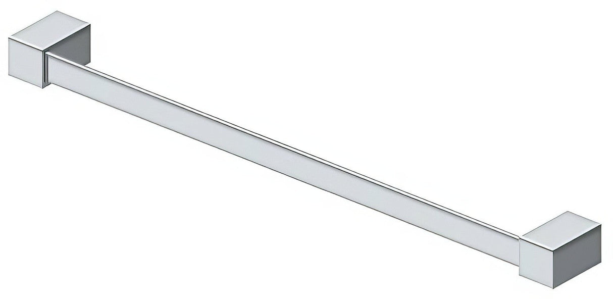 Deltana ZA2003/24-26 towel bar in polished chrome, additional view