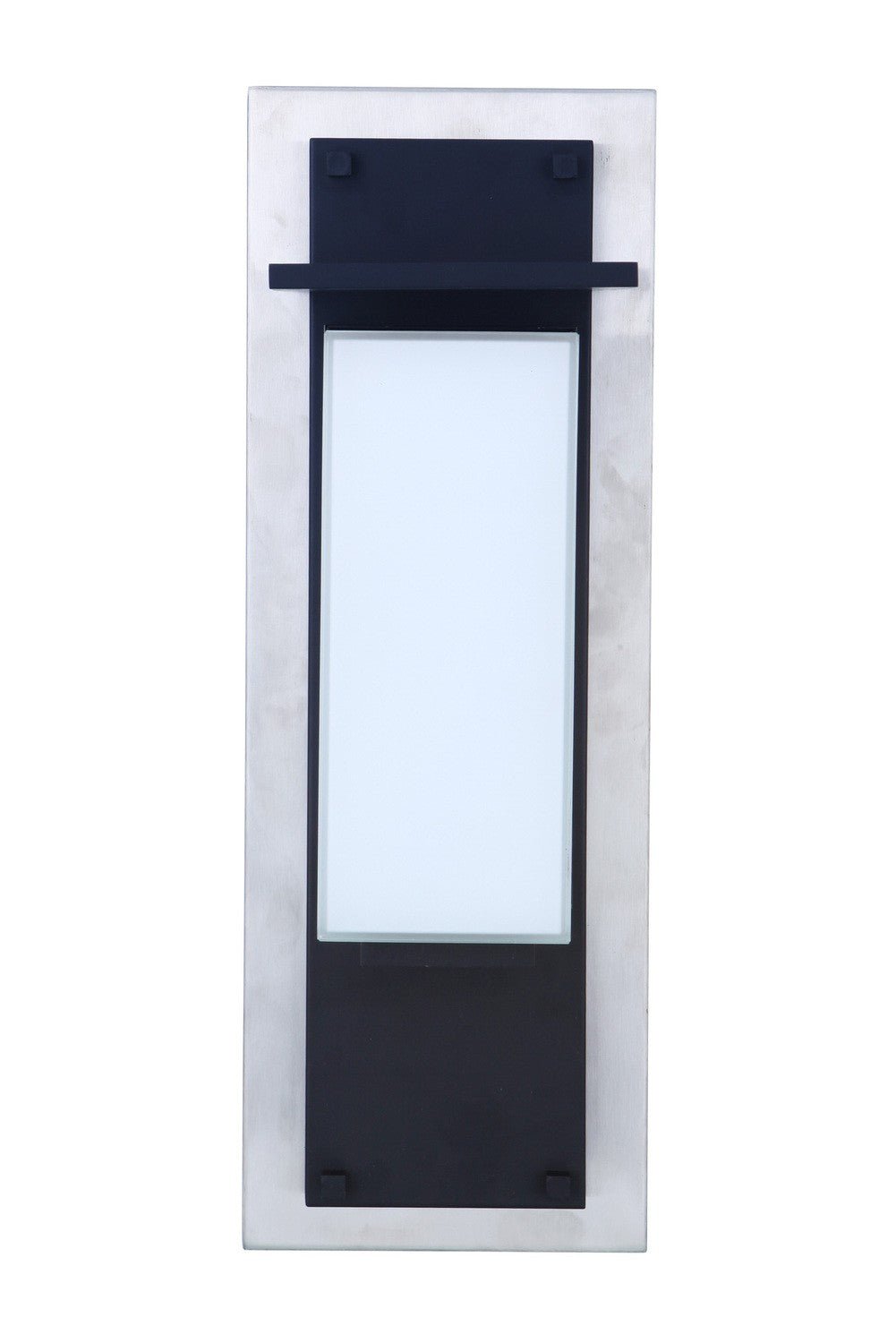 Craftmade ZA2522-SSMN-LED-MN-LED Heights 1 Light Large Outdoor LED Wall Mount Stainless Steel / Midnight