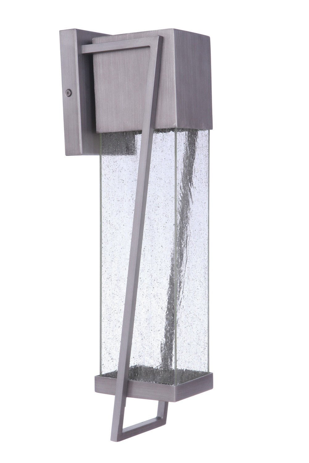 Craftmade ZA4424-BT-LED-LED Bryce 1 Light Large Outdoor LED Wall Mount Brushed Titanium