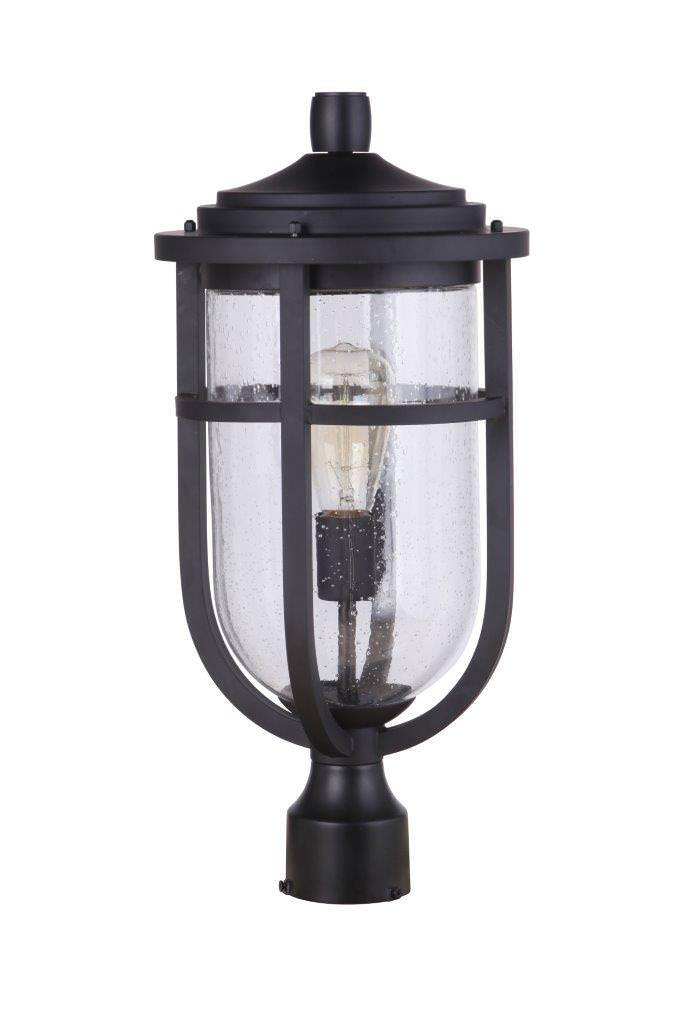 Craftmade ZA4725-MN midnight outdoor post