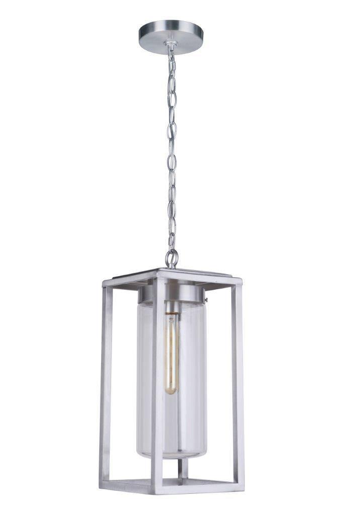 Craftmade ZA4821-SA satin aluminum pendant