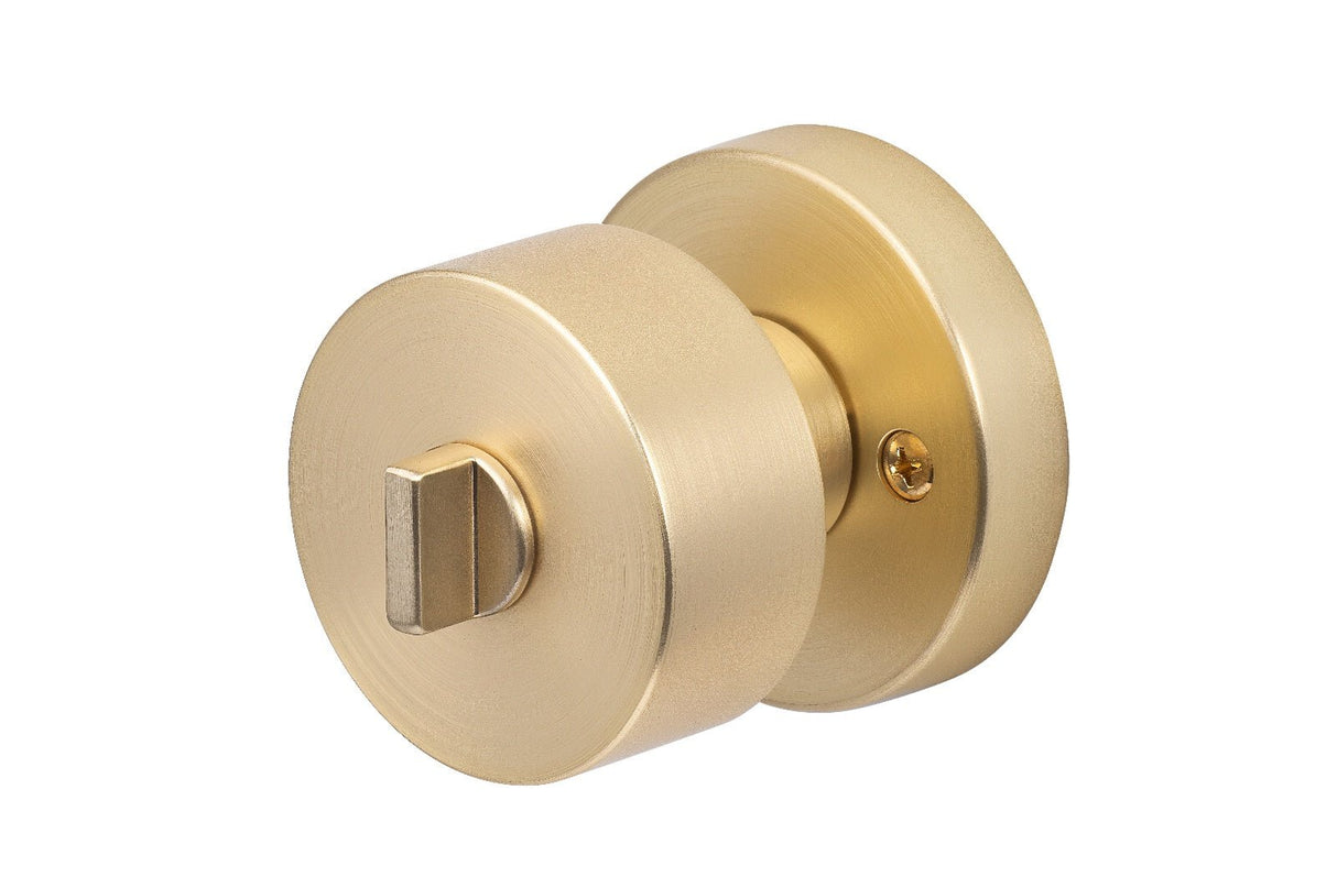 Sure-Loc ZH107-RD SB satin brass keyed entry door knob