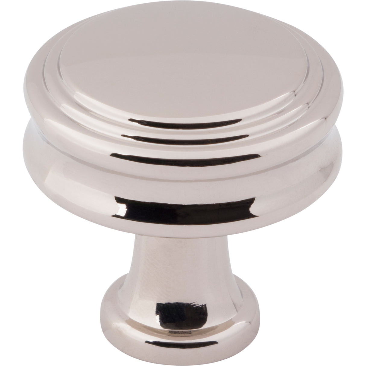 Top Knobs TK3190PN Coddington 1 1/4" Length Round Knob Polished Nickel