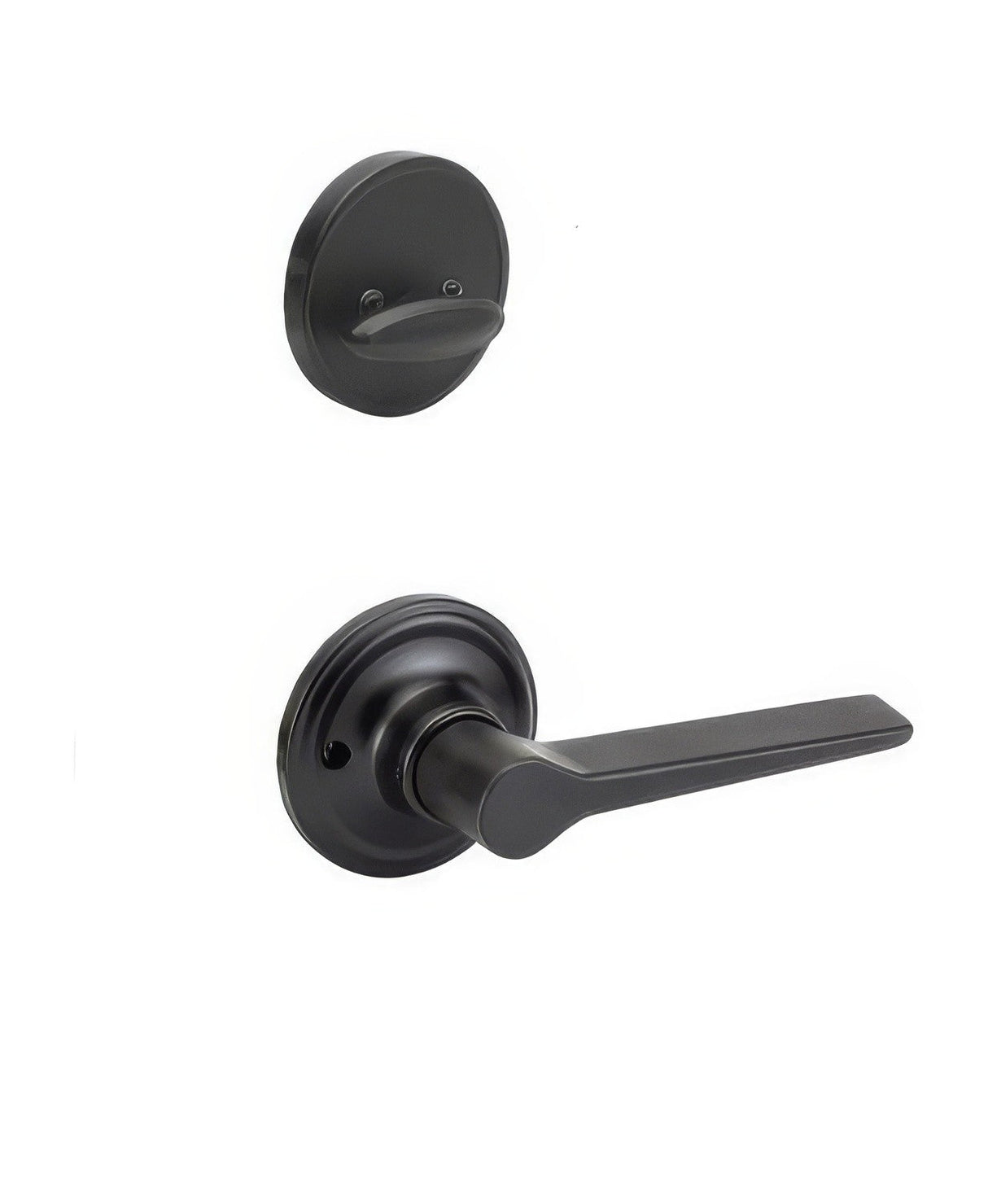 Copper Creek ZL2890BC black dummy handleset trim pack