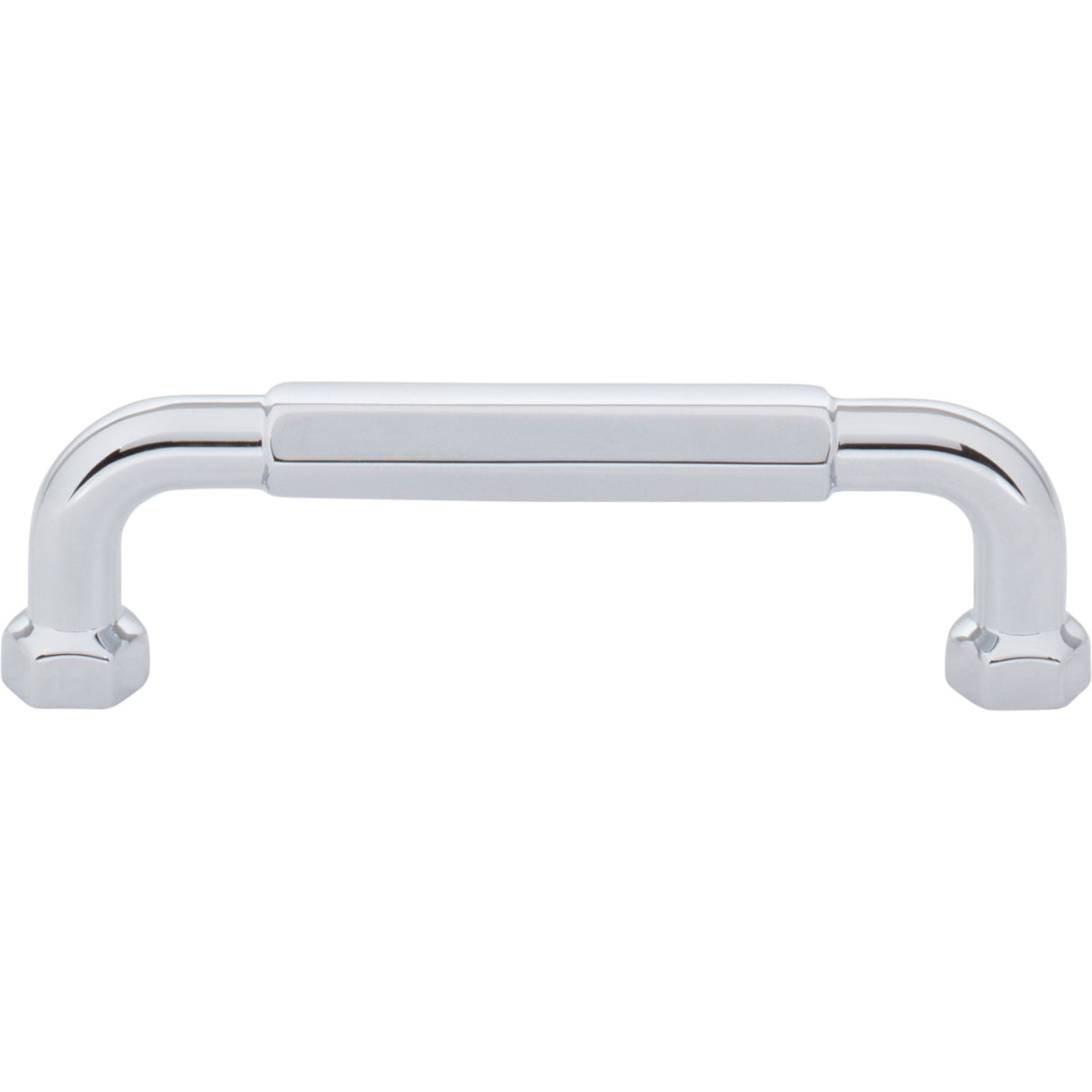 Top Knobs TK3201PC Dustin 3 3/4" Center to Center Bar Pull Polished Chrome