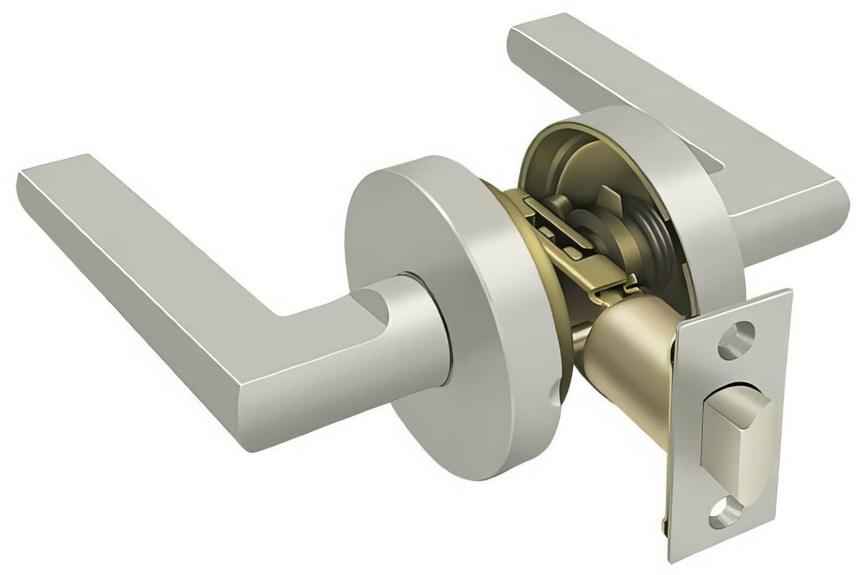 Deltana ZPLR3U15 satin nickel passage door lever