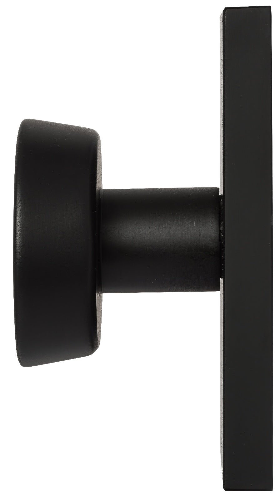 Sure-Loc ZT101 FBL flat black passage door knob