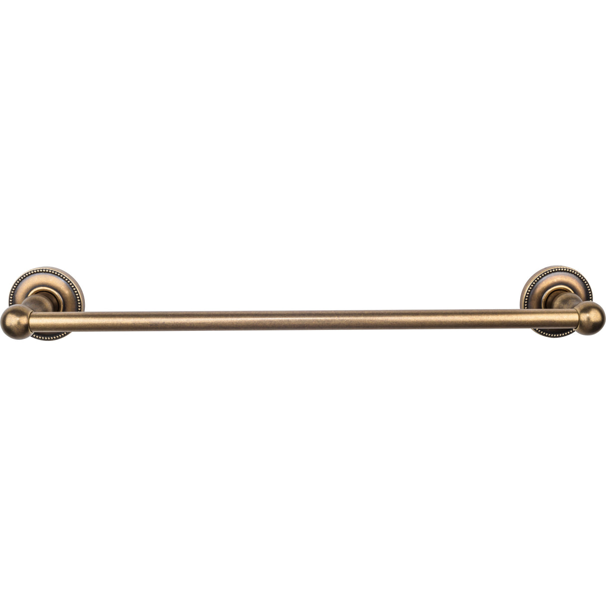 Top Knobs ED6GBZA TOP BATH (R) Edwardian Bath Single 20 1/2" Wall Mounted Towel Bar German Bronze