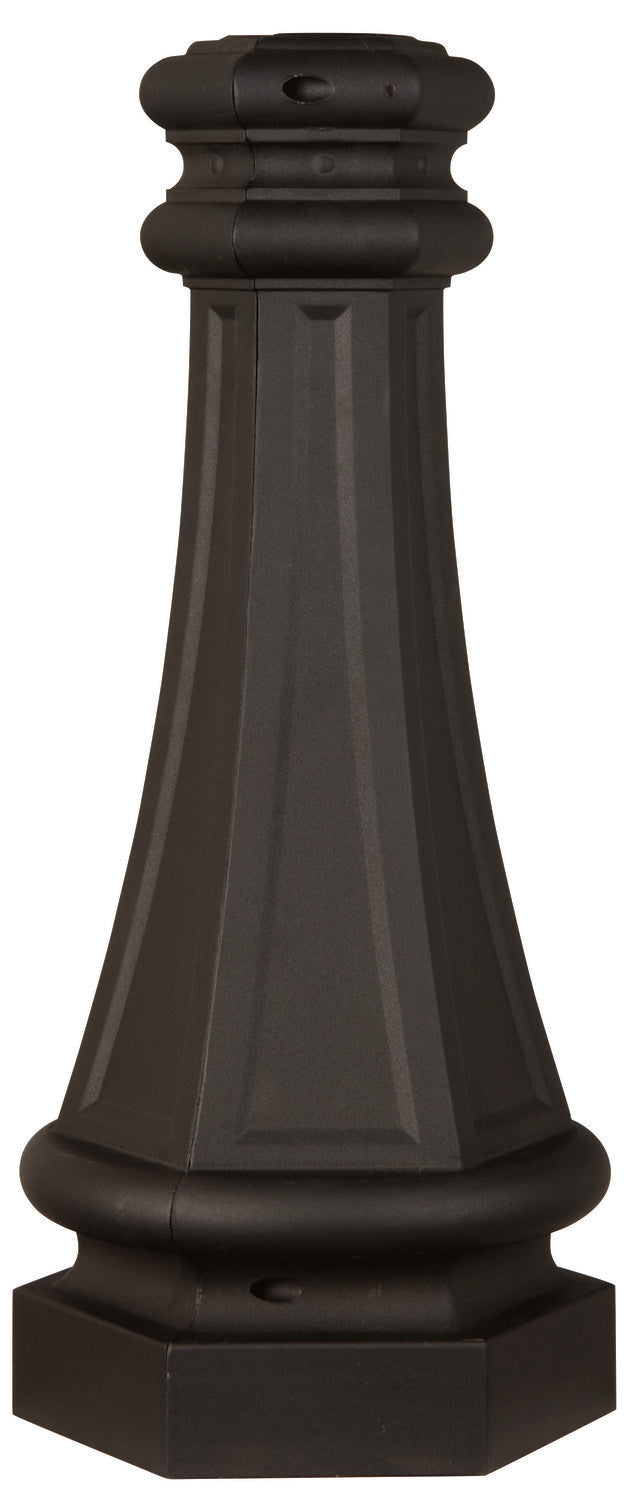 Craftmade ZWRAP-TB textured black post wrap