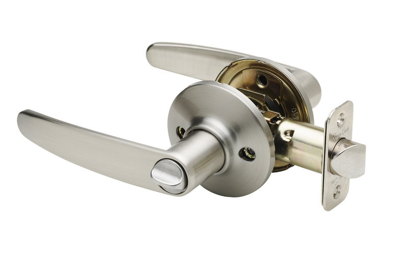 Copper Creek JL2230SS Satin Stainless Jayne Style Privacy Door Lever