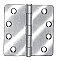 Hager RC1279 - Full Mortise - Five Knuckle - Plain Bearing -Standard Weight Hinge - Round Corner