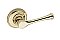 Copper Creek HL2290PB Polished Brass Hailey Style Dummy Door Lever
