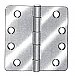 Hager RC1279 - Full Mortise - Five Knuckle - Plain Bearing -Standard Weight Hinge - Round Corner