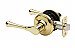 Copper Creek HL2220PB Polished Brass Hailey Style Door Passage Lever