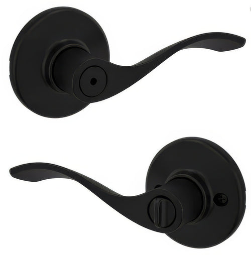 Black Privacy Door Levers