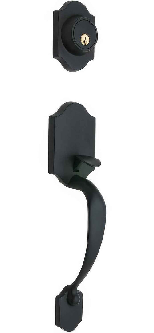 Black Single Cylinder Handlesets