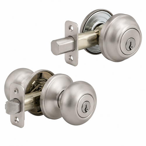 Kwikset Keyed Entry Door Knob Combo Packs