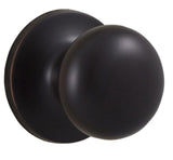Weslock 00200S1S1FR20 oil rubbed bronze passage knob
